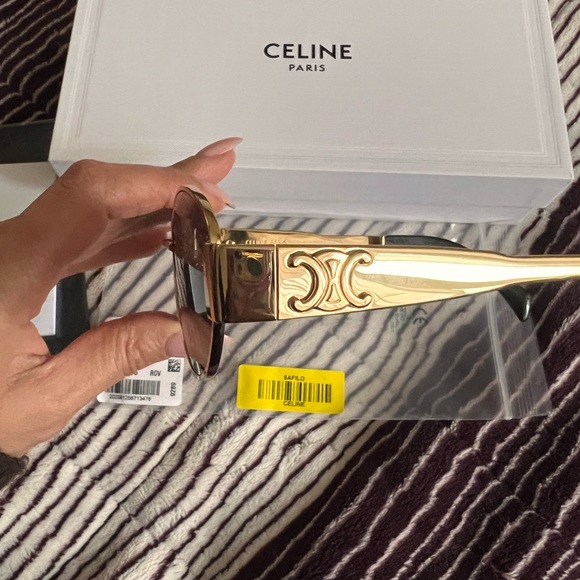 Celine Triomphe metal 01 sunglasses - Picture 2 of 7